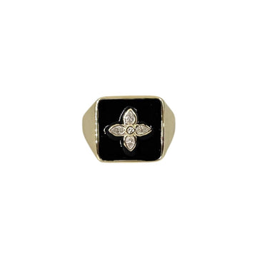 Chevalière Kate laquée black - CABIROL - CABIROL - chevalière